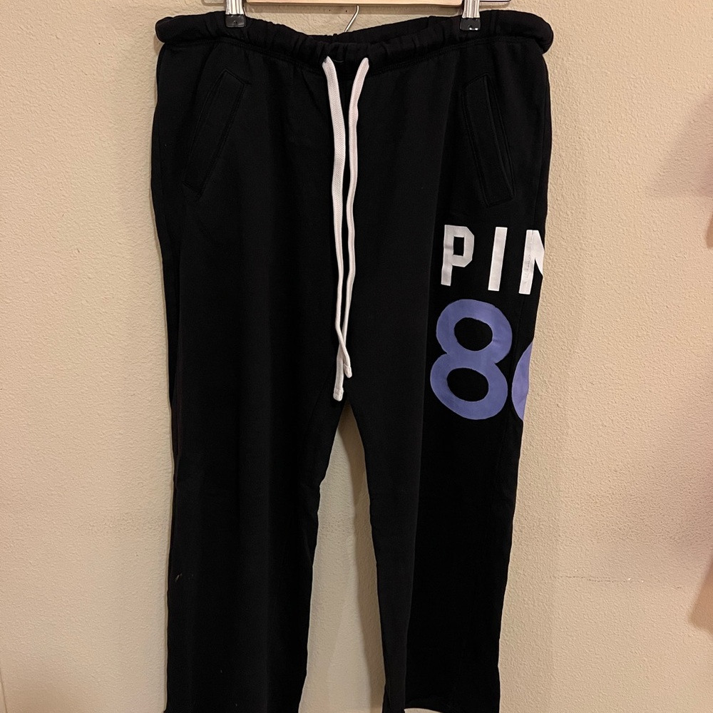 Victoria’s Secret PINK Black Sweatpants